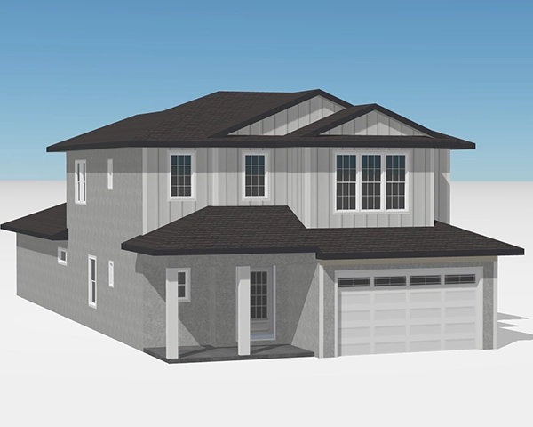 Home exterior 3D redesign thumbnail